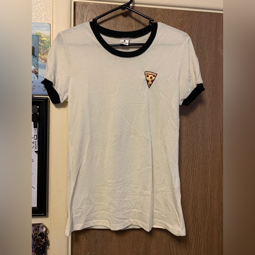 Empyre Embroidery pizza shirt